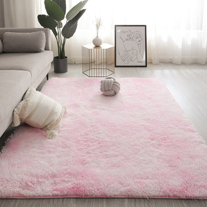 Soft Plush Living Room Area Rug Multicolor Non-Slip Carpet