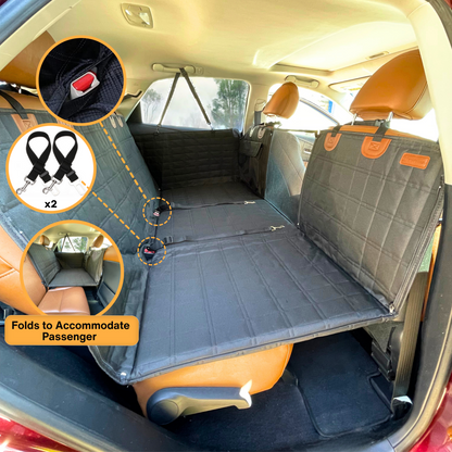 Pet Back Seat Extender with Door Protectors