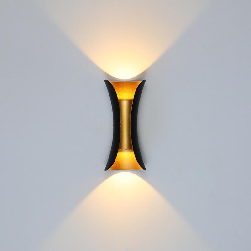 Stylish Metal Exterior Wall Light