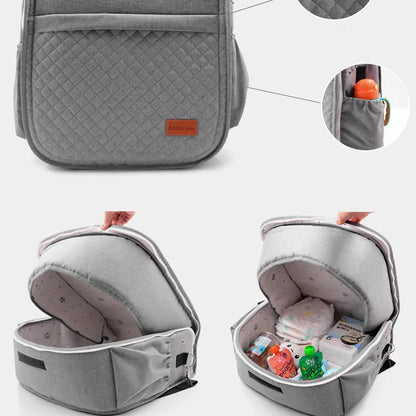 Baby Portable Travel Bed with Diaper Bag