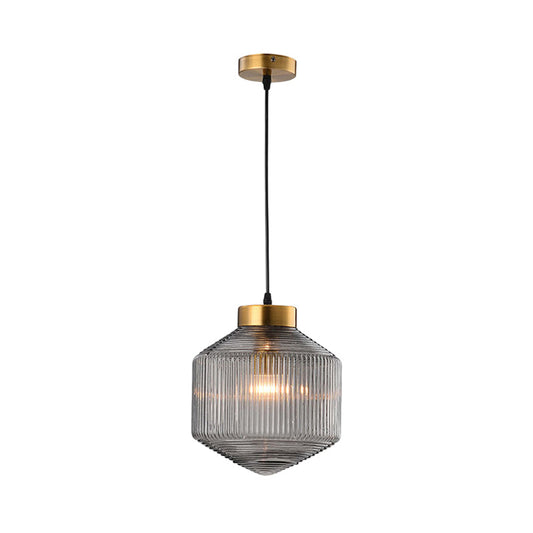 Stylish Glass Hanging Candle Lamp - Befez