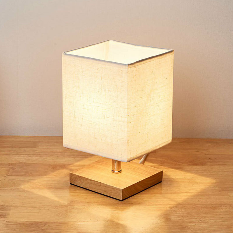 Simple Modern Wooden Desk Lamp