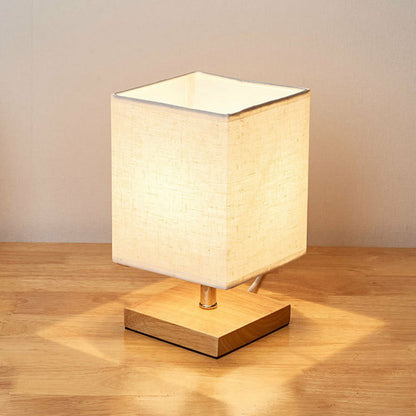 Simple Modern Wooden Desk Lamp