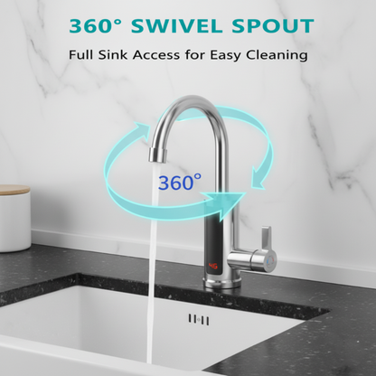Fast Instant Hot Water Tap for Kitchen Sinks