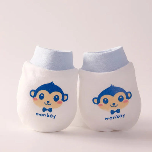 Cozy Baby Cotton Mitts - Gentle Protective Hand Covers - Befez