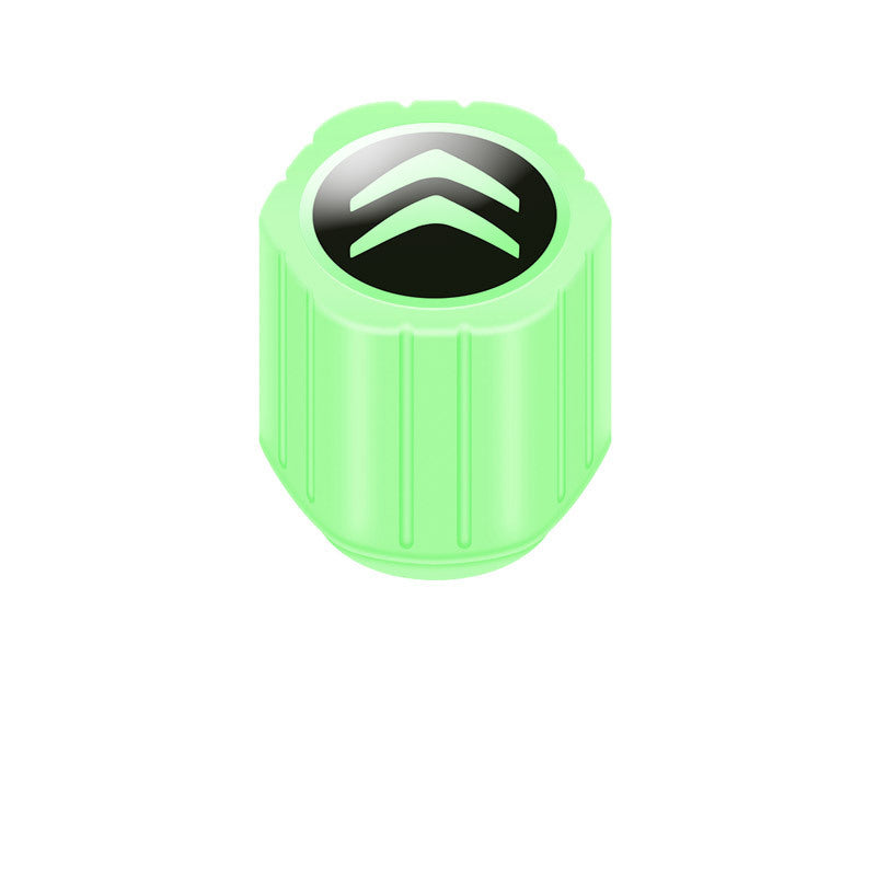Bright Green LED Tire Valve Stem Caps 20 Pack