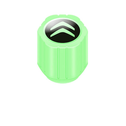 Bright Green LED Tire Valve Stem Caps 20 Pack