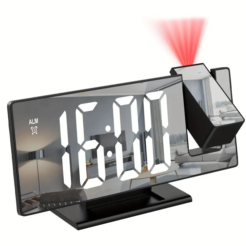 Adjustable LED Digital Alarm Clock with Temperature Display - Befez