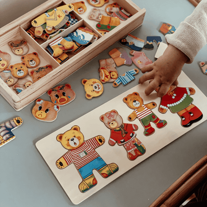 Fun Wooden Toy Puzzle for Kids - Befez