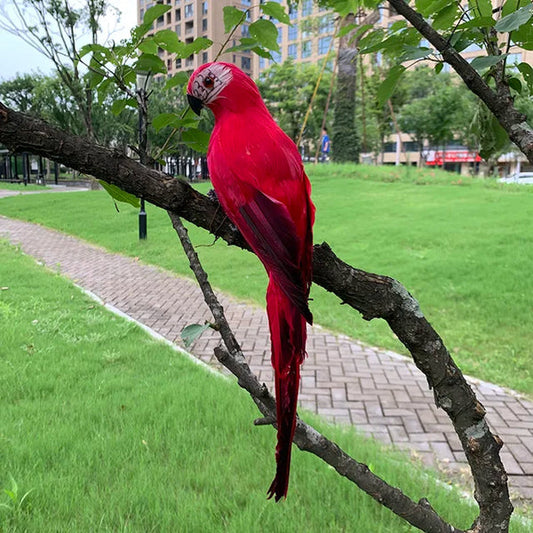 Colorful Bird Outdoor Garden Statue Decor - Befez