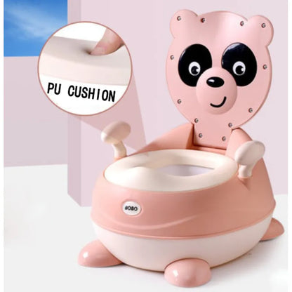 Cute Panda Baby Potty Chair with Soft Seat