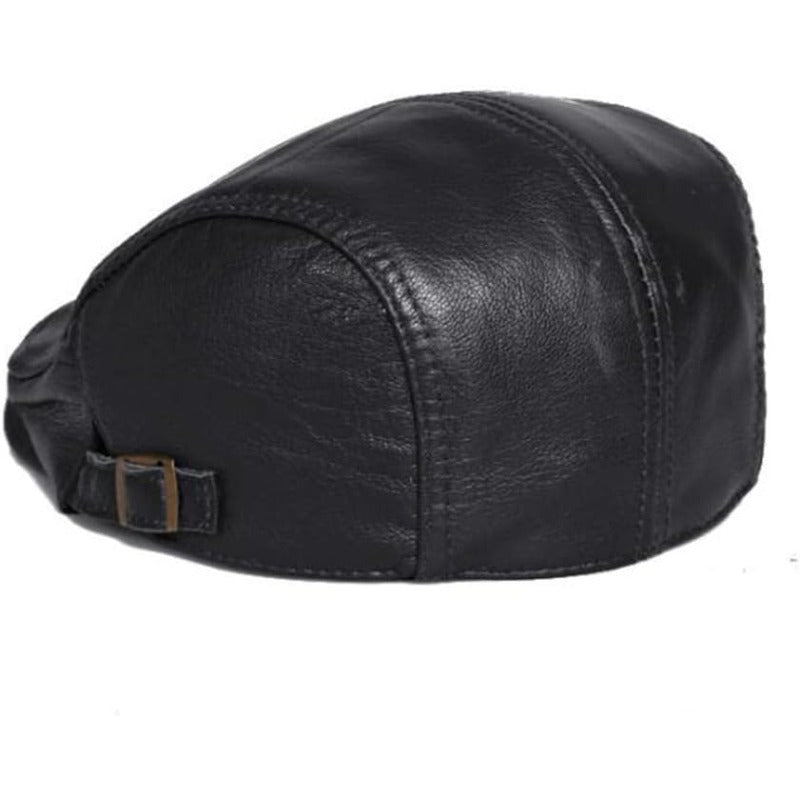 Vintage Genuine Leather Hat