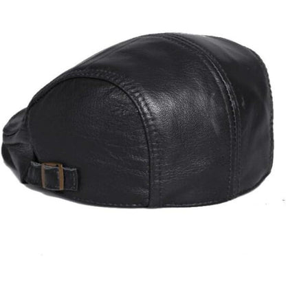 Vintage Genuine Leather Hat