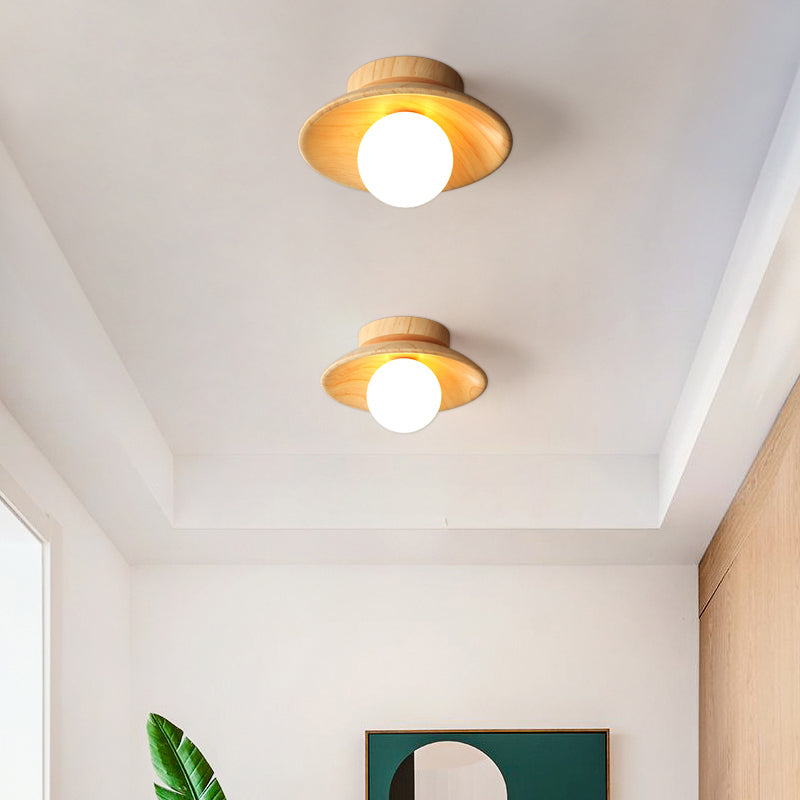 Stylish Wood Ceiling Light - Befez
