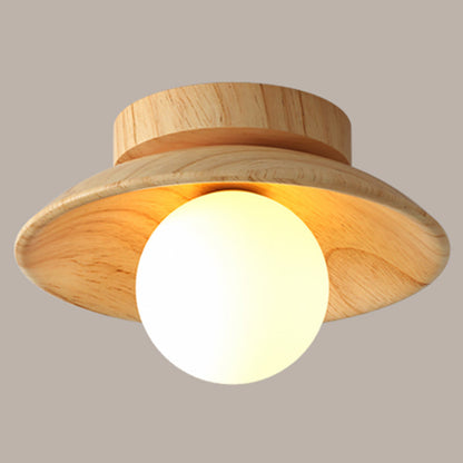 Stylish Wood Ceiling Light