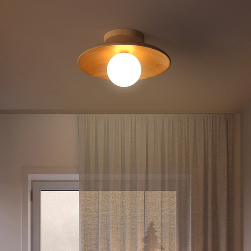 Stylish Wood Ceiling Light