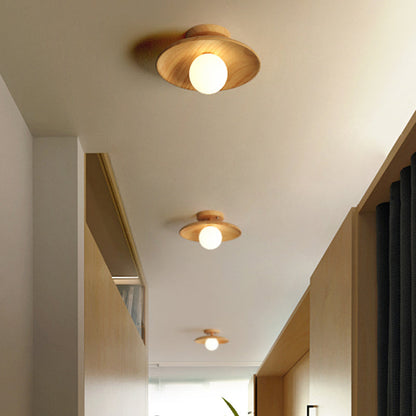 Stylish Wood Ceiling Light
