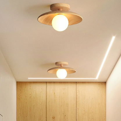 Stylish Wood Ceiling Light