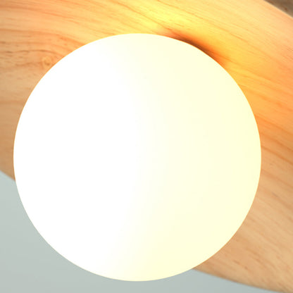 Stylish Wood Ceiling Light
