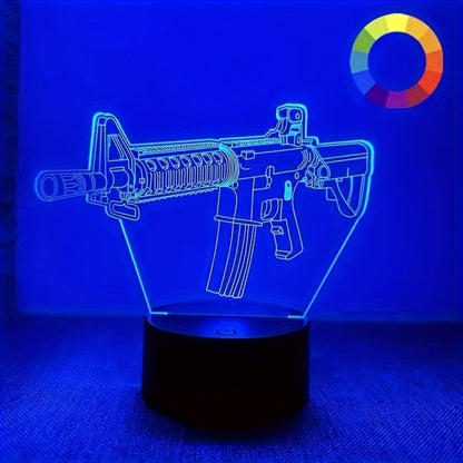 Sleek 3D LED Touch Desk Lamp