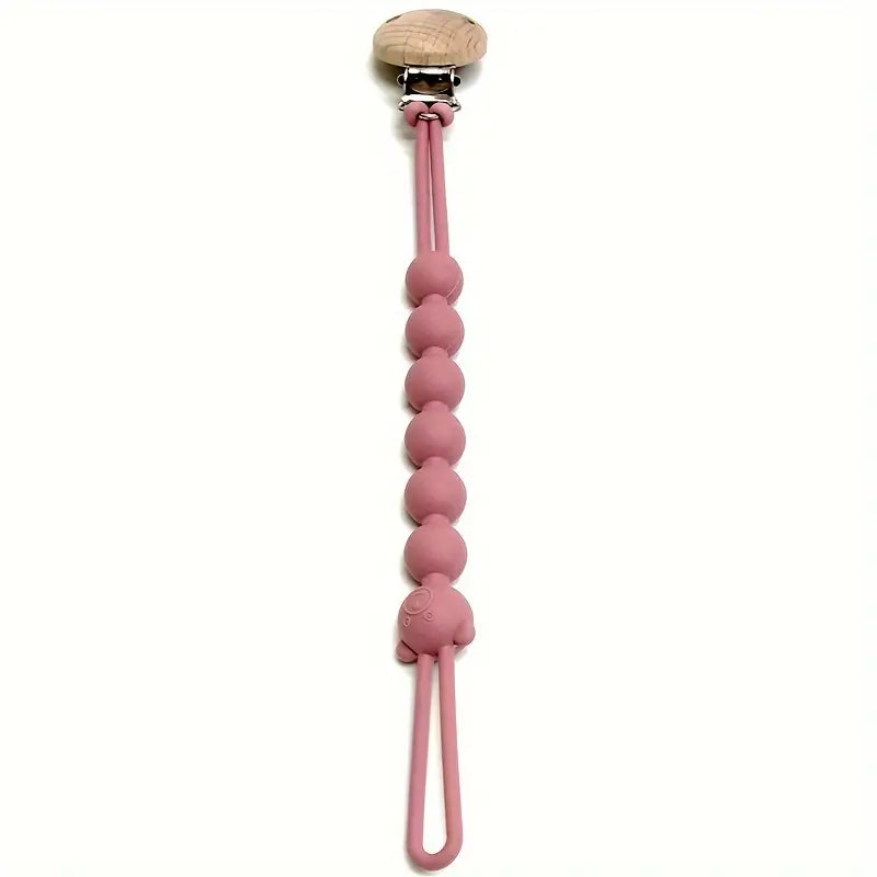 Soft Baby Pacifier Clip Chain