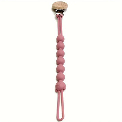 Soft Baby Pacifier Clip Chain