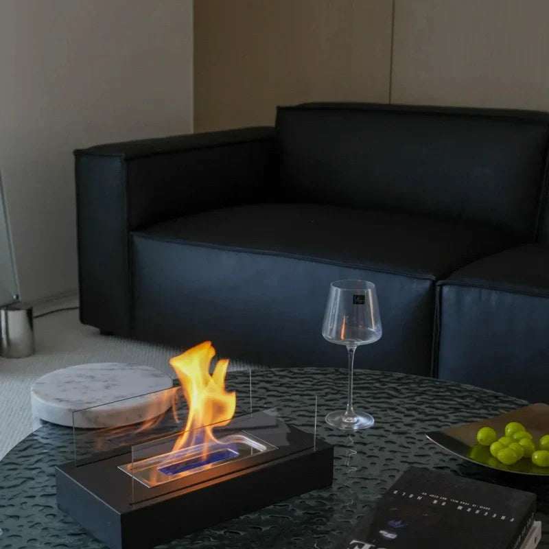 Realistic Flame Portable Tabletop Fire Pit