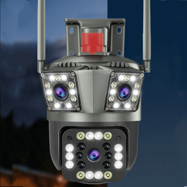 Weatherproof 3MP Wireless IP Security Surveillance Camera - Befez