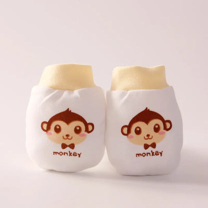 Cozy Baby Cotton Mitts - Gentle Protective Hand Covers