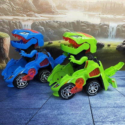 Fun LED Remote Control Dinosaur Toy Car