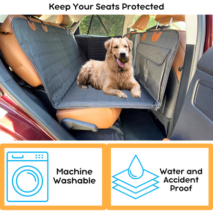 Pet Back Seat Extender with Door Protectors