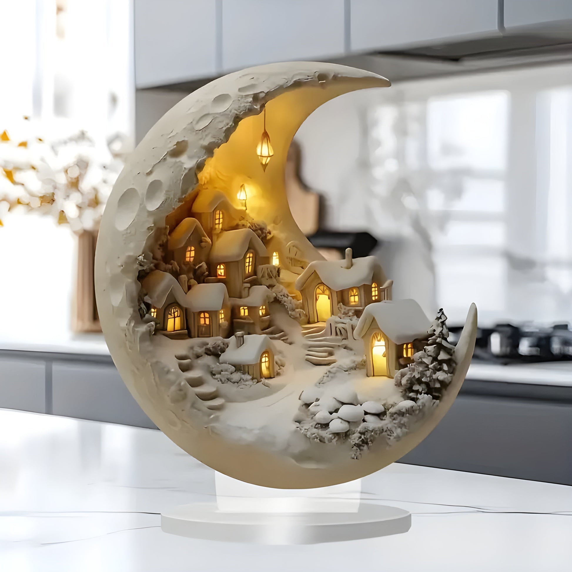 Beautiful Moon Glow City Decoration - Befez