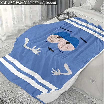 Cozy Plush Animated Throw Blanket