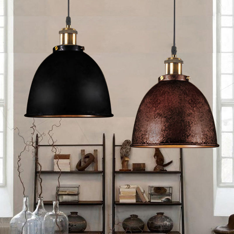 Rustic Metal Pendant Lamp