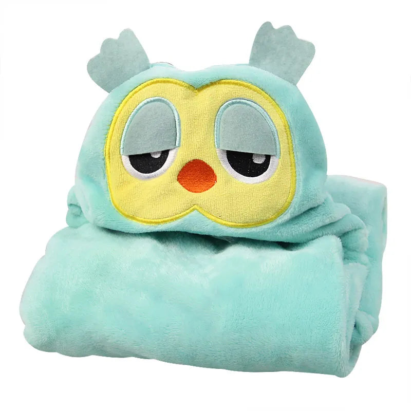 Cozy Kids Hooded Towel with Fun Animal Prints
