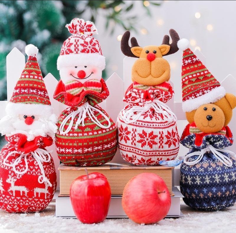 Reusable Festive Gift Bags for Easy Wrapping