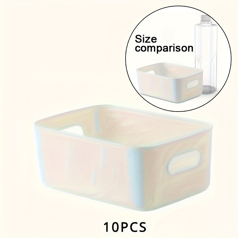 Practical Wall Storage Cubes for Makeup and Snacks