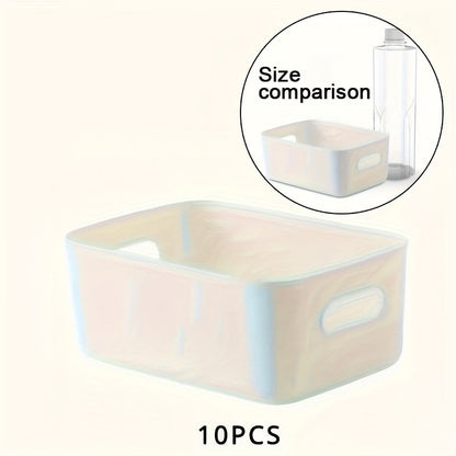 Practical Wall Storage Cubes for Makeup and Snacks