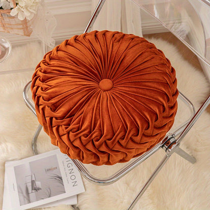 Soft Velvet Pumpkin Throw Pillow Cushion