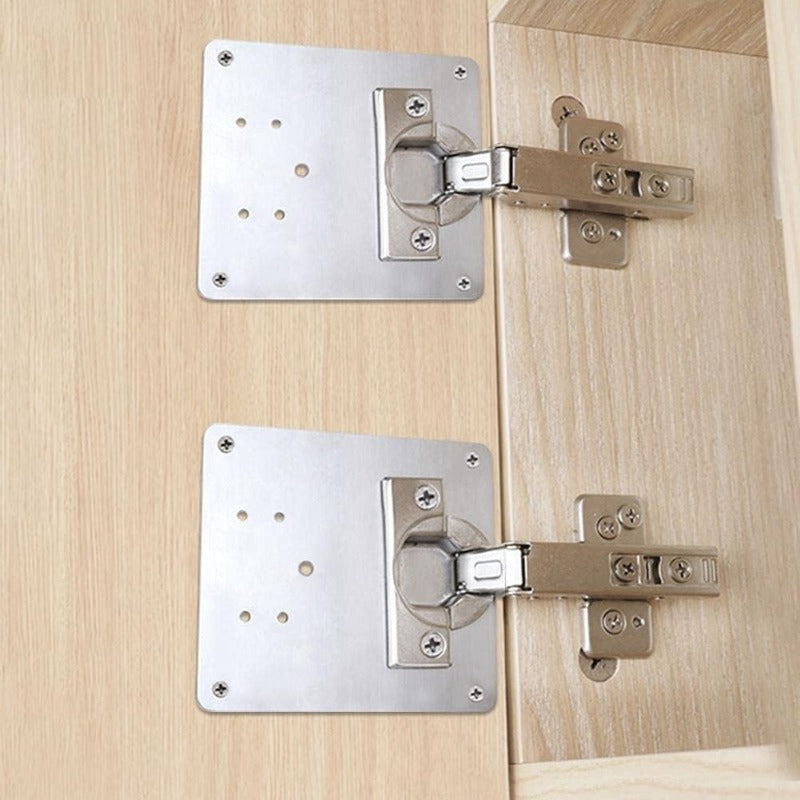 Easy Fix Cabinet Hinge Repair Kit Stainless Steel - Befez