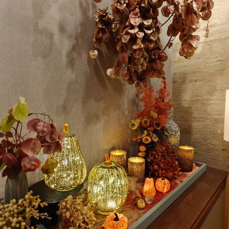 Artistic Glass Table Lamp