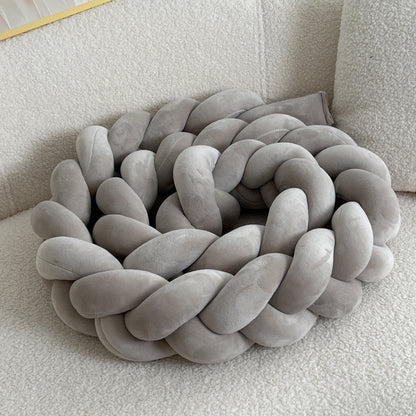 Stylish Geometric Floor Pillow with Washable Cover