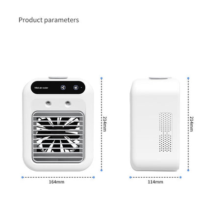 Compact Personal Cooling Fan for Hot Summer Days