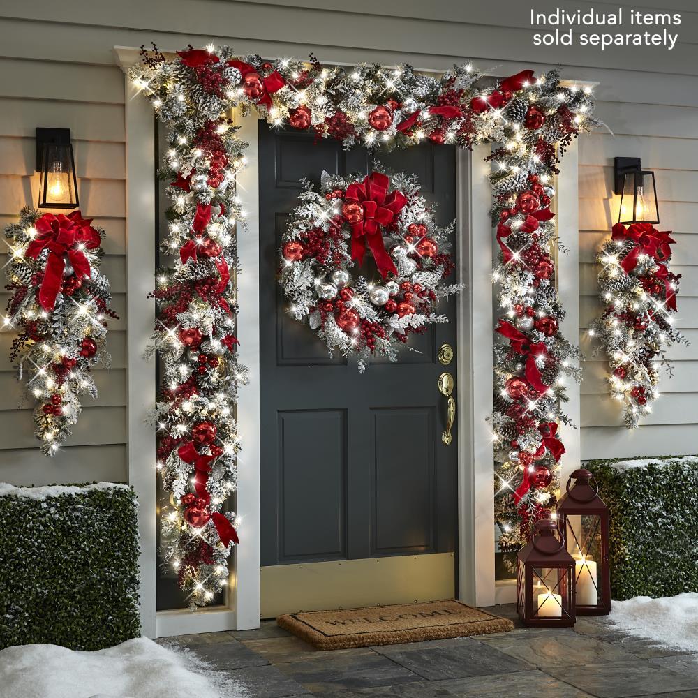 Easy Set Prelit Christmas Decor with LED Lights