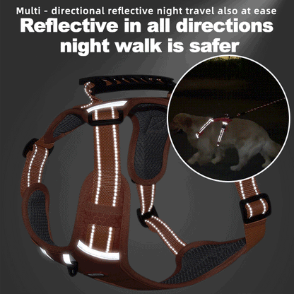 Comfortable No-Choke Dog Vest for Small Pets