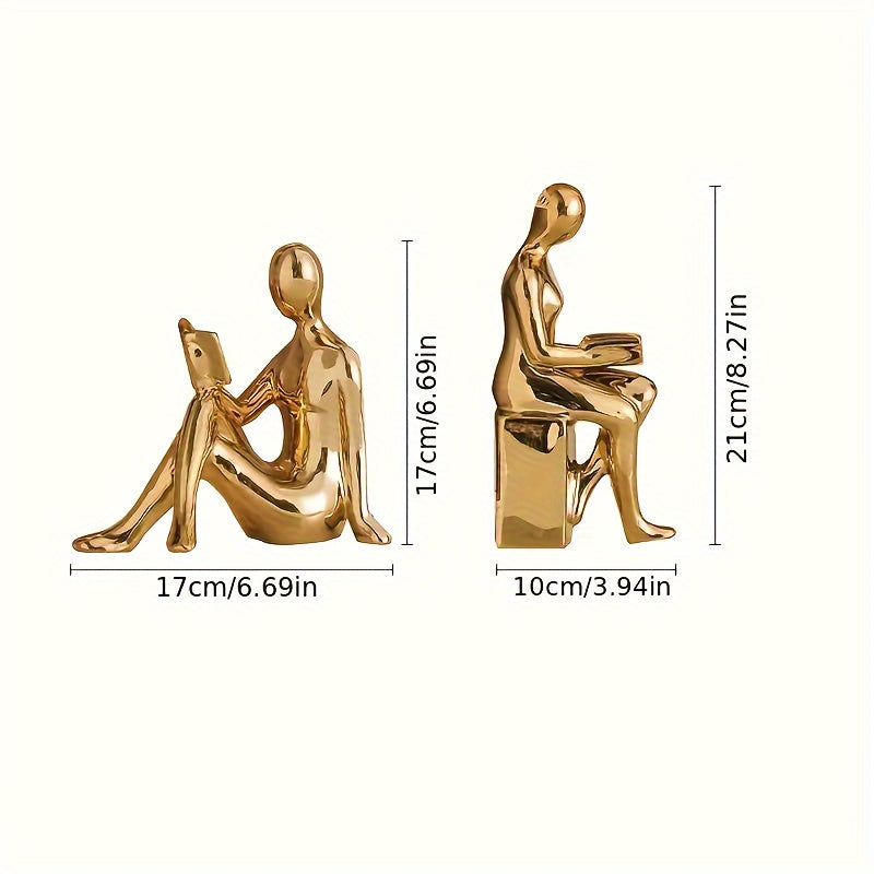 Modern Ceramic Decorative Bookends