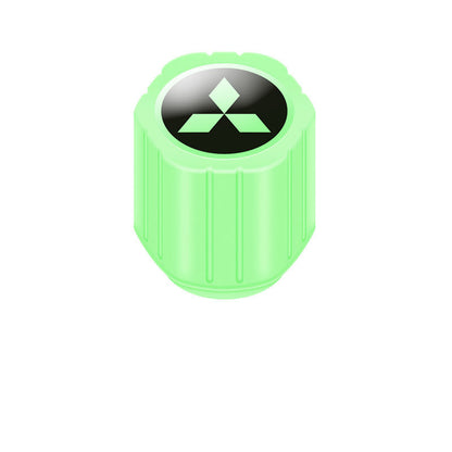Bright Green LED Tire Valve Stem Caps 20 Pack