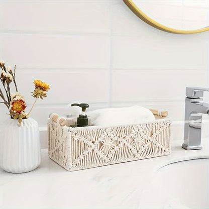 Rustic Woven - Natural Fiber Storage Basket
