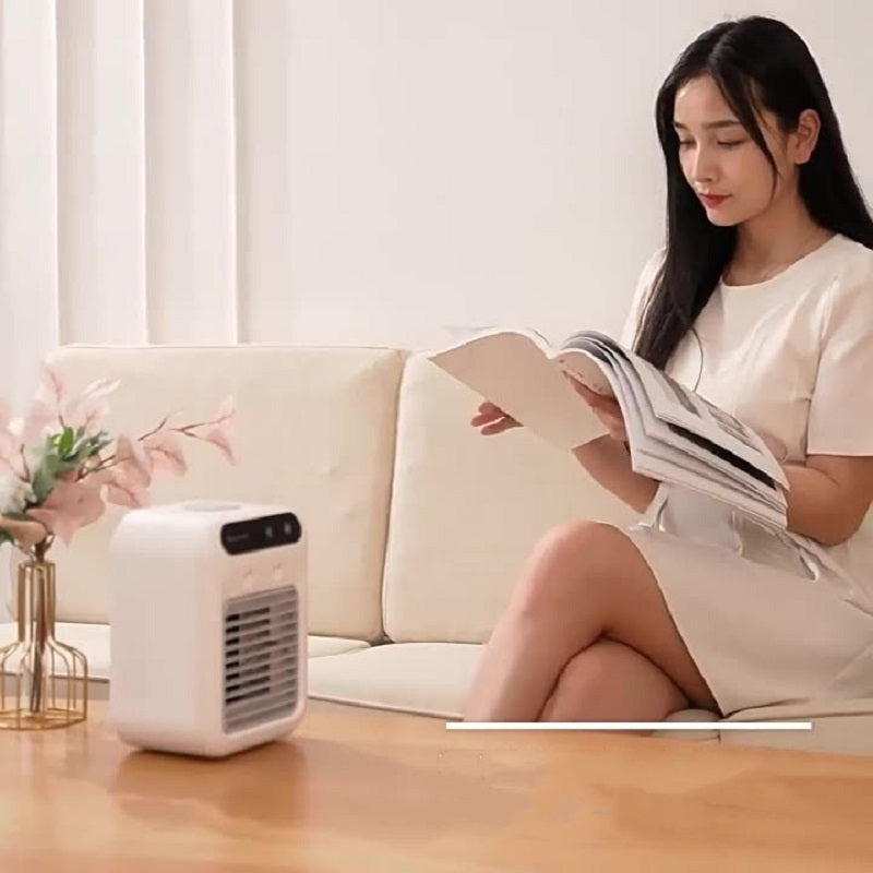 Compact Personal Cooling Fan for Hot Summer Days