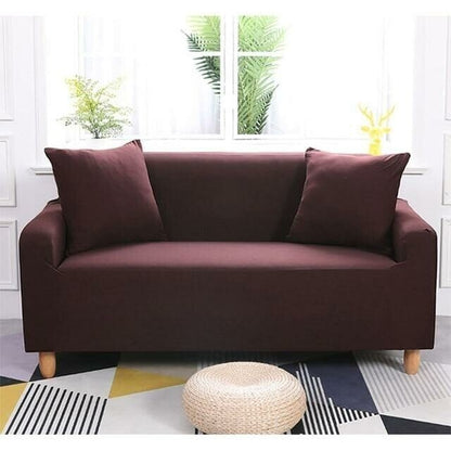 Befez | Elastic Sofa Slipcover - Solid Color